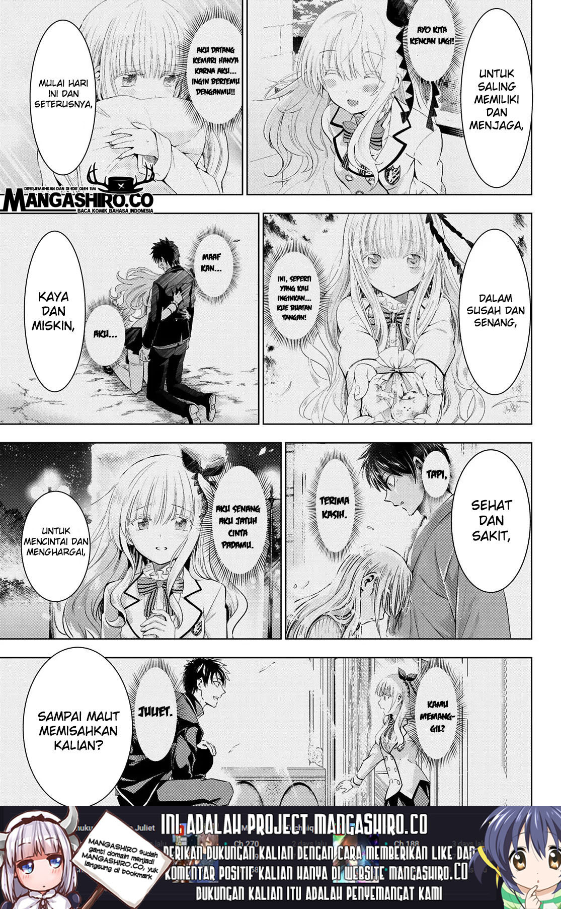 Kishuku Gakkou no Juliet Chapter 119 Tamat